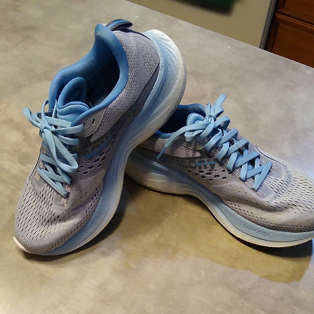 Saucony Women's Light Blue Athletic Shoes